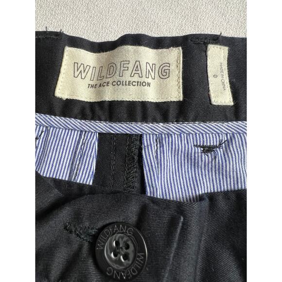 Wildfang The Ace Collection Women's Navy Tailored Trousers Size 0 - Picture 7 of 8